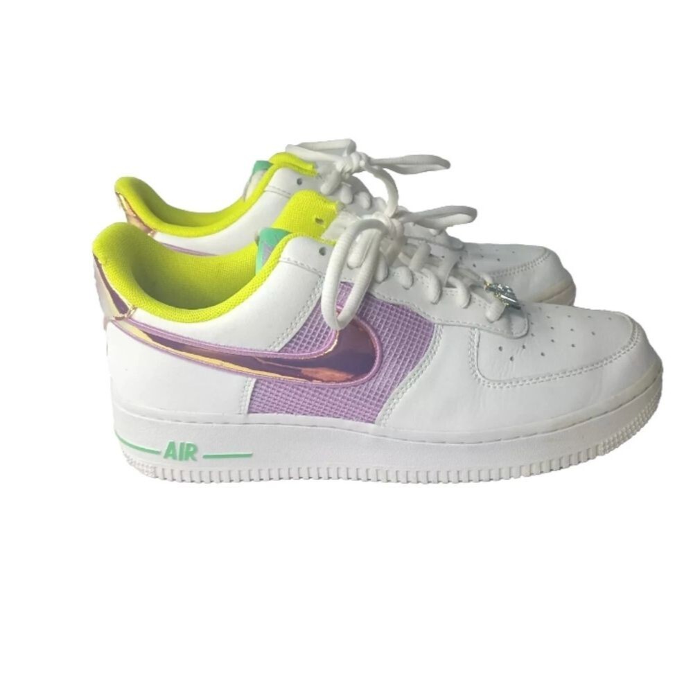 Nike Air Force 1 Low Easter Shoes Women's Size 7.5 Sneakers White